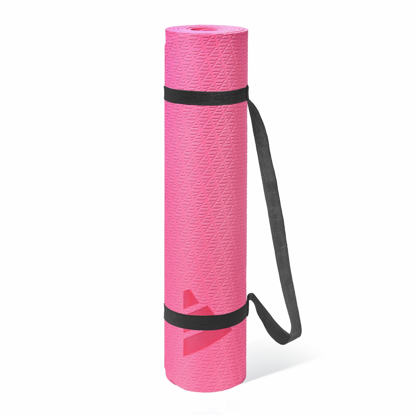 Buy Adidas 6mm Thickness Yoga Pink Fusion Mat | Exercise and yoga