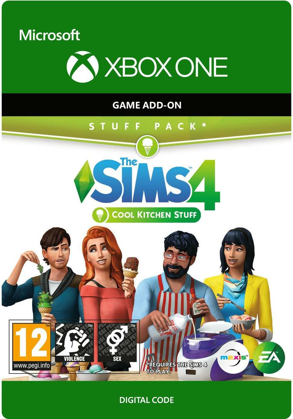 The Sims 4 Cool Kitchen Expansion Xbox One Digital Download