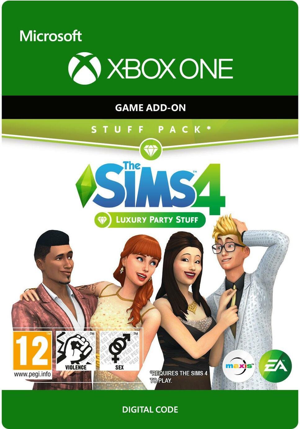 The Sims 4 Luxury Party Expansion Xbox One Digital Download