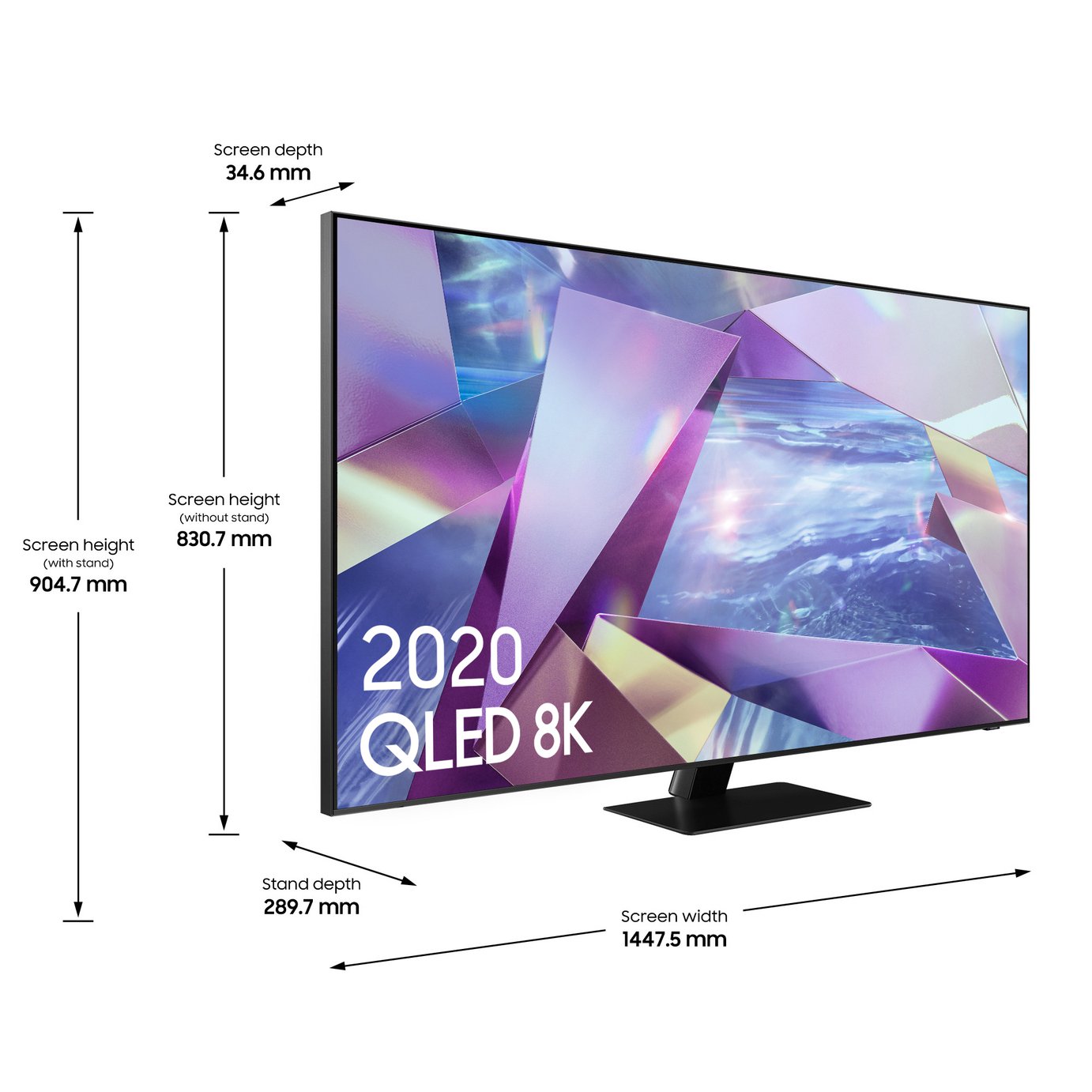 Samsung 65 Inch QE65Q700T Smart True 8K QLED TV Review