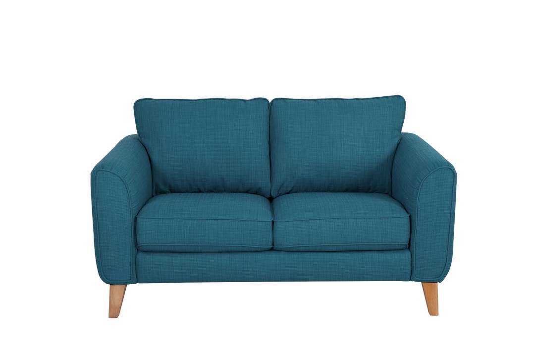 Habitat Cooper Fabric 2 Seater Sofa - Teal
