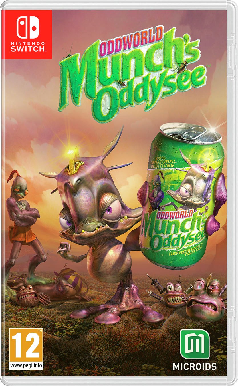 Oddworld : Munch's Oddysee Nintendo Switch Game Pre-Order Review