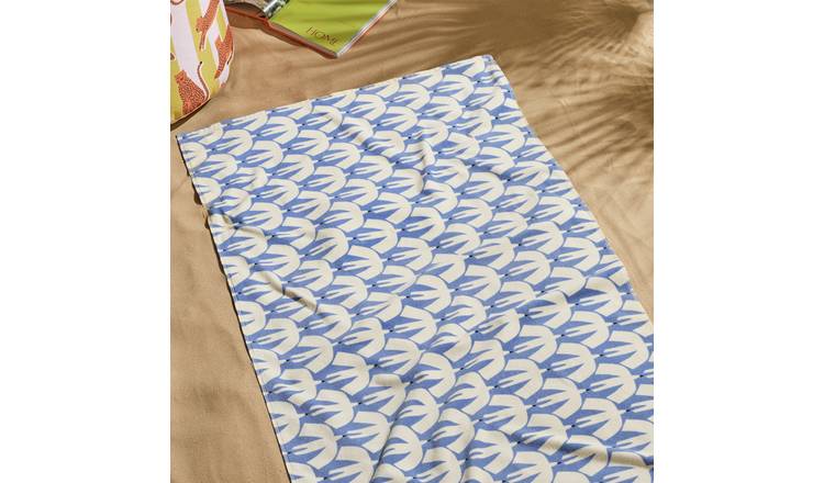 Habitat x Scion Pajaro Beach Towel - Blue