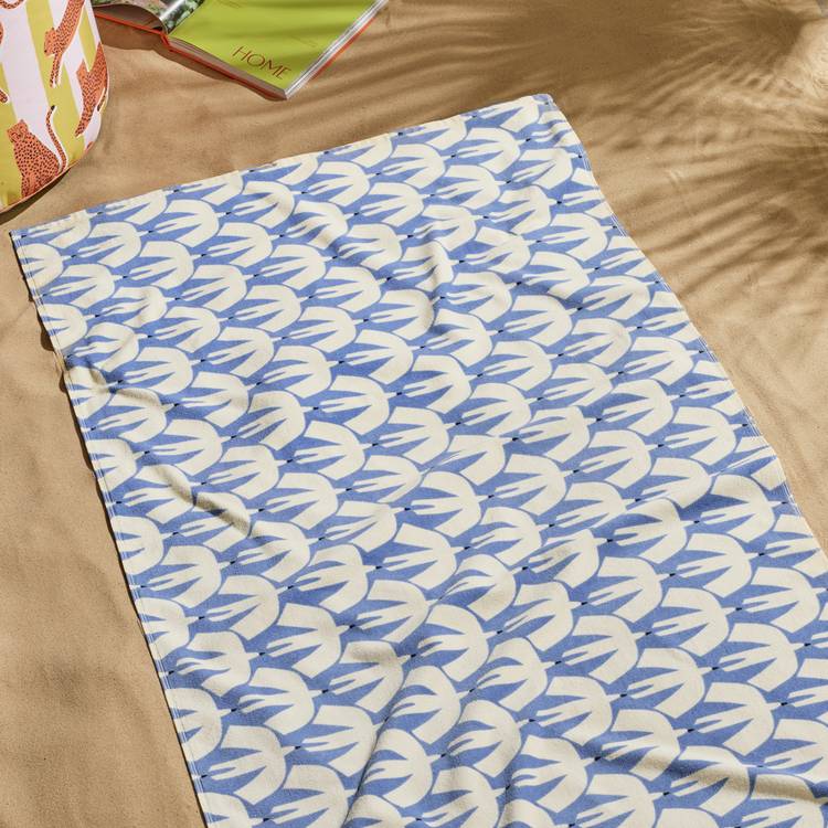 Habitat x Scion Pajaro Beach Towel - Blue 0