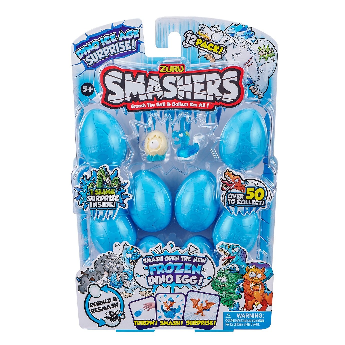 Zuru Smashers Dino Ice Age Figures Review