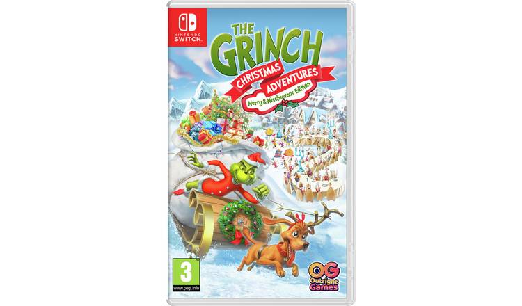 The Grinch Christmas Adventures M & M Edition Switch Game