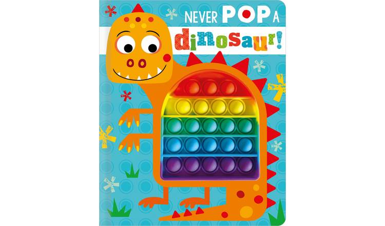 Make Believe Ideas Never Pop a Dinosaur Book Fidget Popper