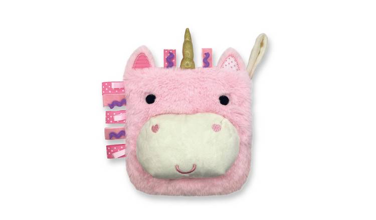 Sensory Snuggables Unicorn Hand Puppet Book