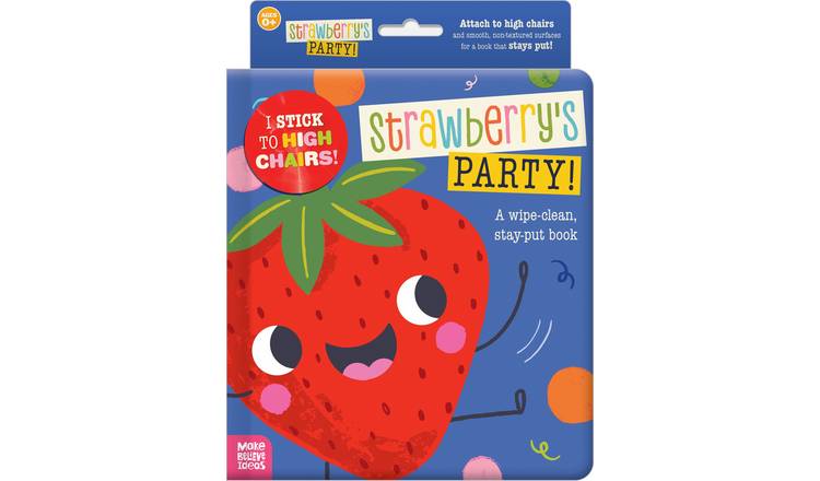 Make Believe Ideas Strawberrys Party Highchair Book