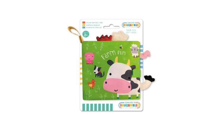 Sensory Snuggables Farm Themed Touch and Feel Cloth Book