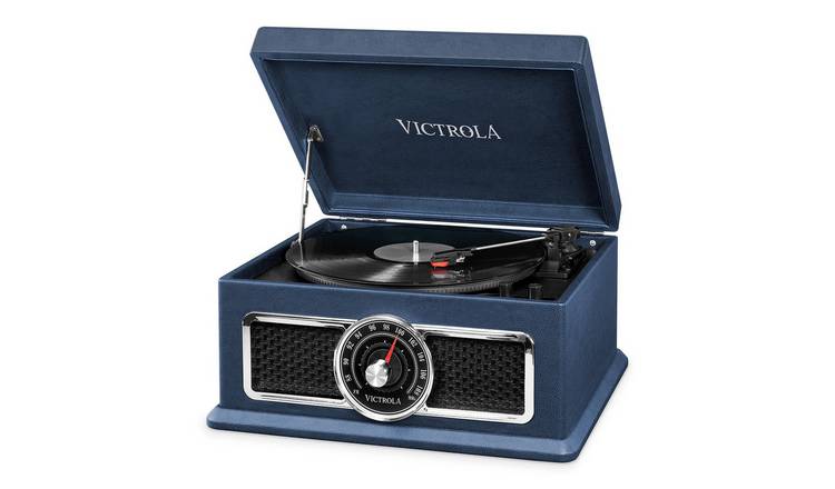 Victrola VTA-810 Music Centre - Blue