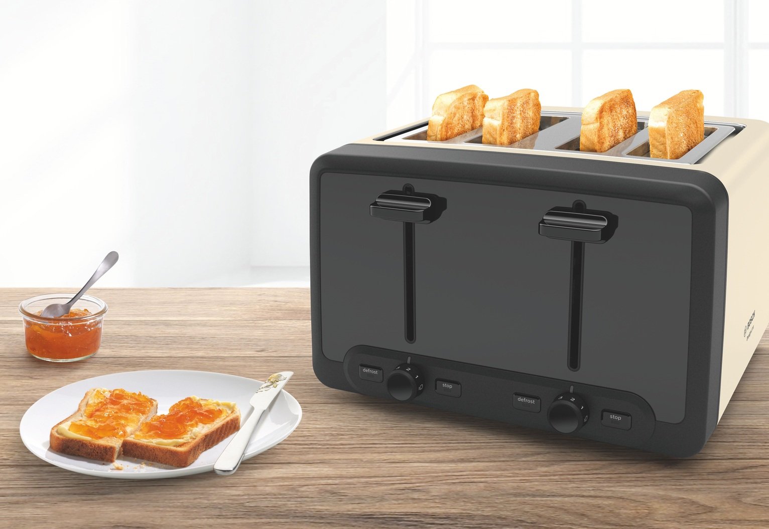 Bosch TAT4P447GB DesignLine 4 Slice Toaster Review