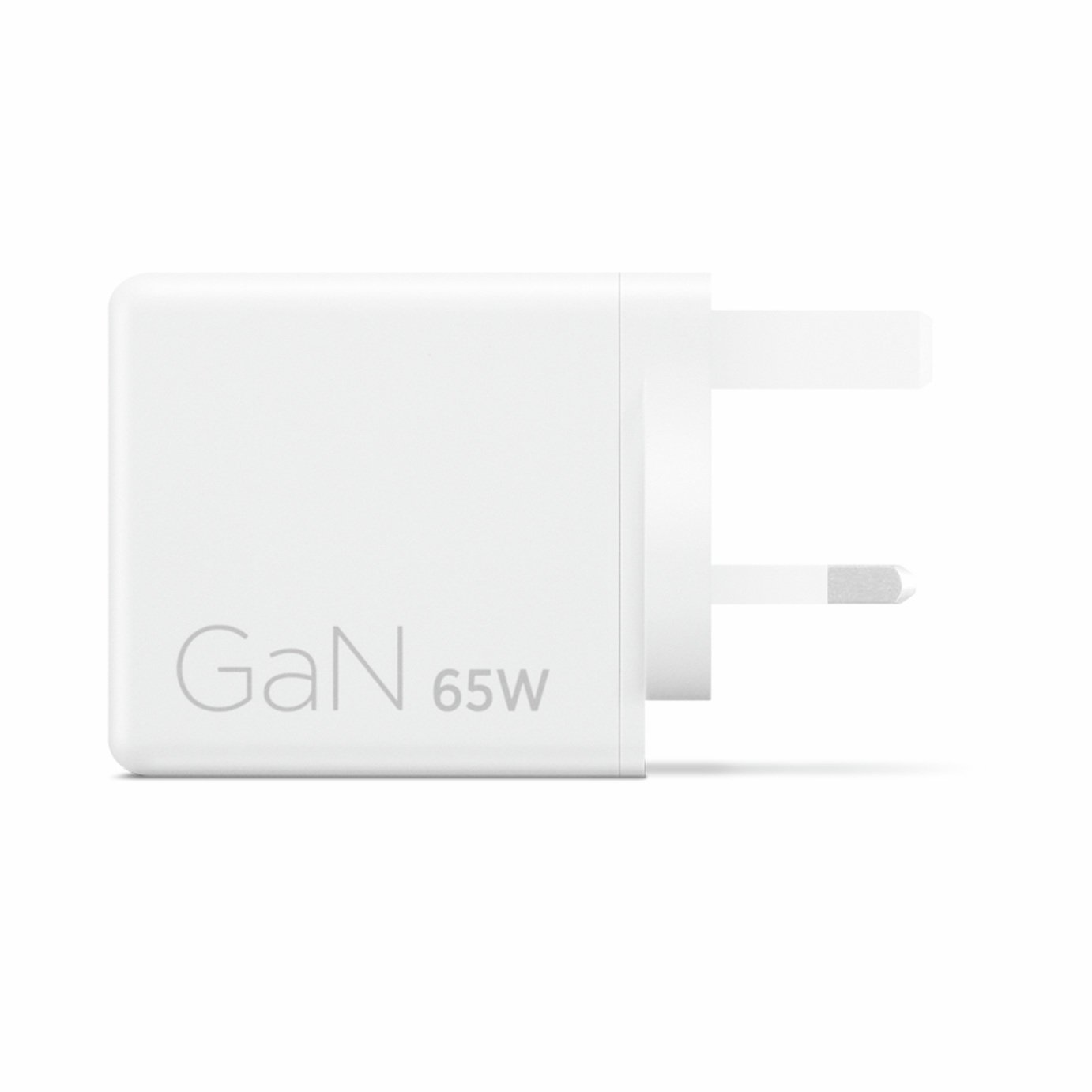 Lenovo 65w Dual USB-C GaN Laptop Charger - White