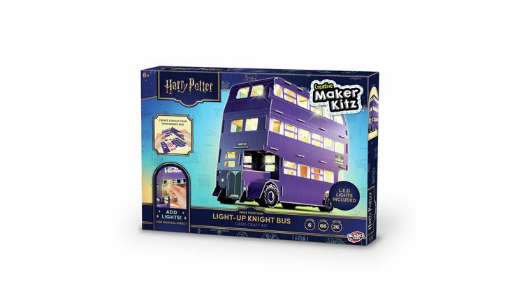 Maker Kitz Harry Potter Light Up Knight Bus Craft Kit