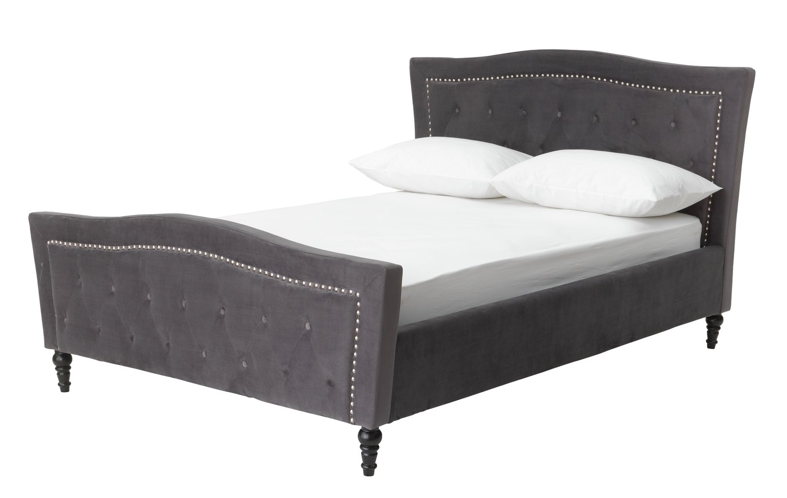 Argos Home Allura Kingsize Velvet Bed Frame Reviews Updated June 2024