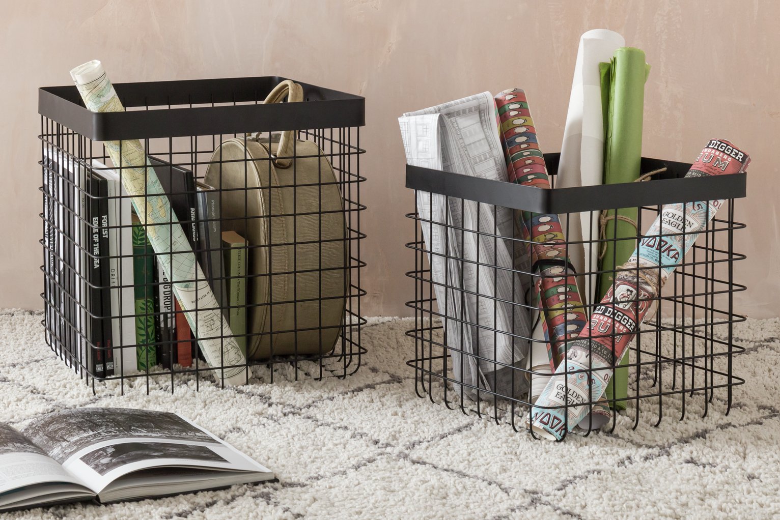 Argos Home Loft Living Wire Storage Baskets Review