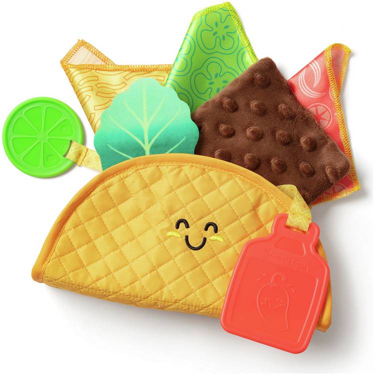 Melissa & Doug Touch N Feel Taco Soft Toy 0