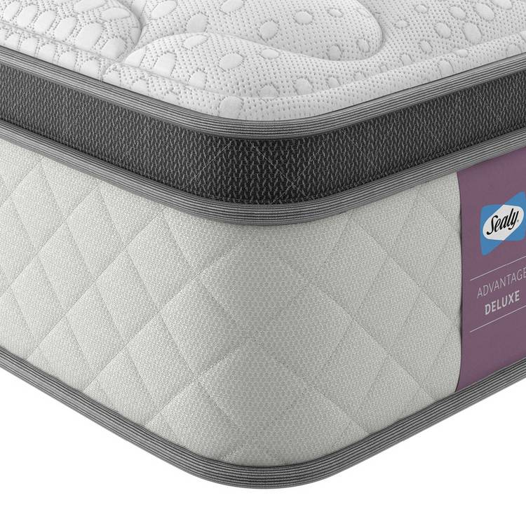 Sealy Advantage Deluxe Hybrid Medium Mattress - Superking 0