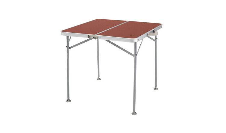 Decathlon Folding Camping Table - 4?Person / Red