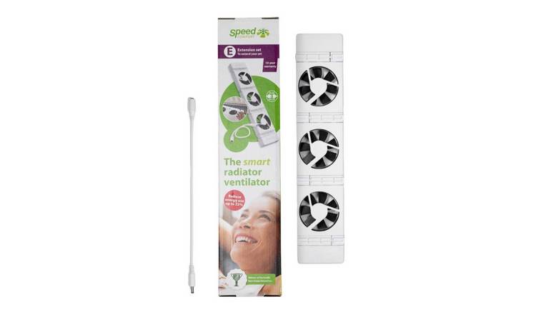 SpeedComfort Radiator Fan Extension Set - White