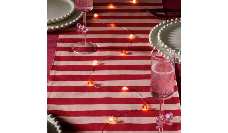 Argos Home Heart String Lights