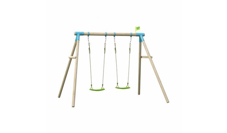 TP Toys Sherwood Wooden Double Swing Set
