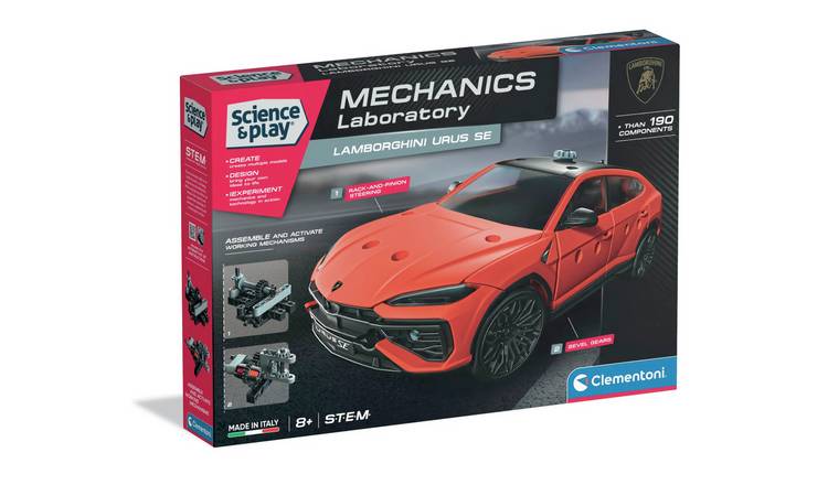 Clementoni Mechanics Lab Lamborghini Urus SUV Toy