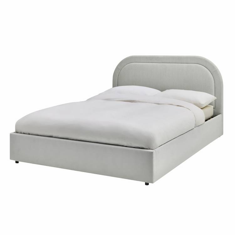 Habitat Ashford Kingsize End Lift Ottoman Bed - Grey 0