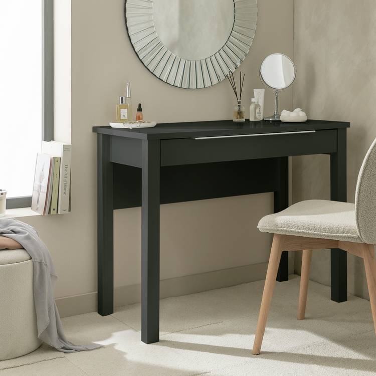 Argos Home Hallingford 3 Drawer Dressing Table - Anthracite 0