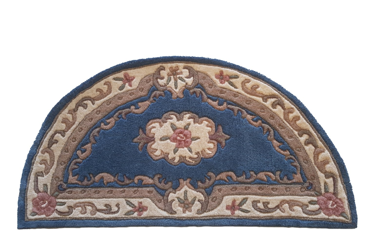 Origins Shensi Half Moon Rug 67x127cm Blue (7903485) Argos Price