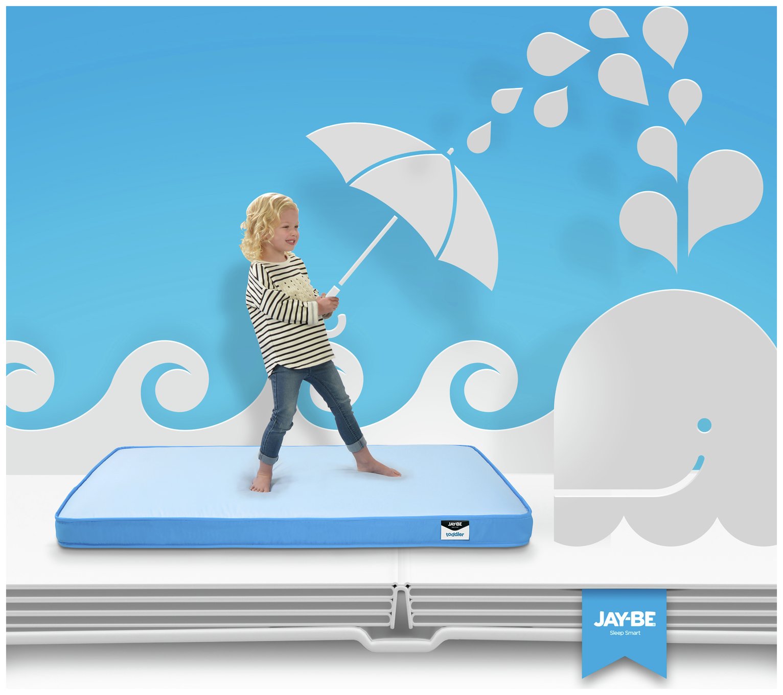 JAYBE Open Coil Waterproof Toddler Mattress at Argos Reviews
