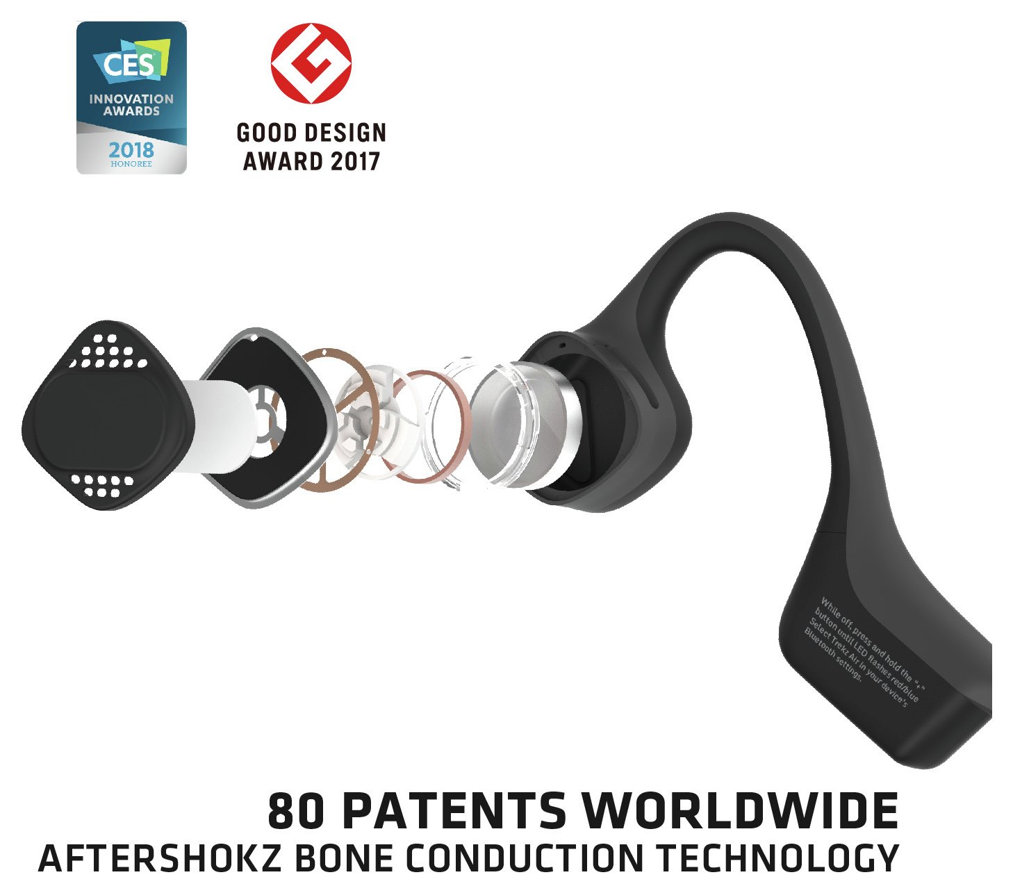 AfterShokz Trekz AIR Bone Conduction Headphones Reviews