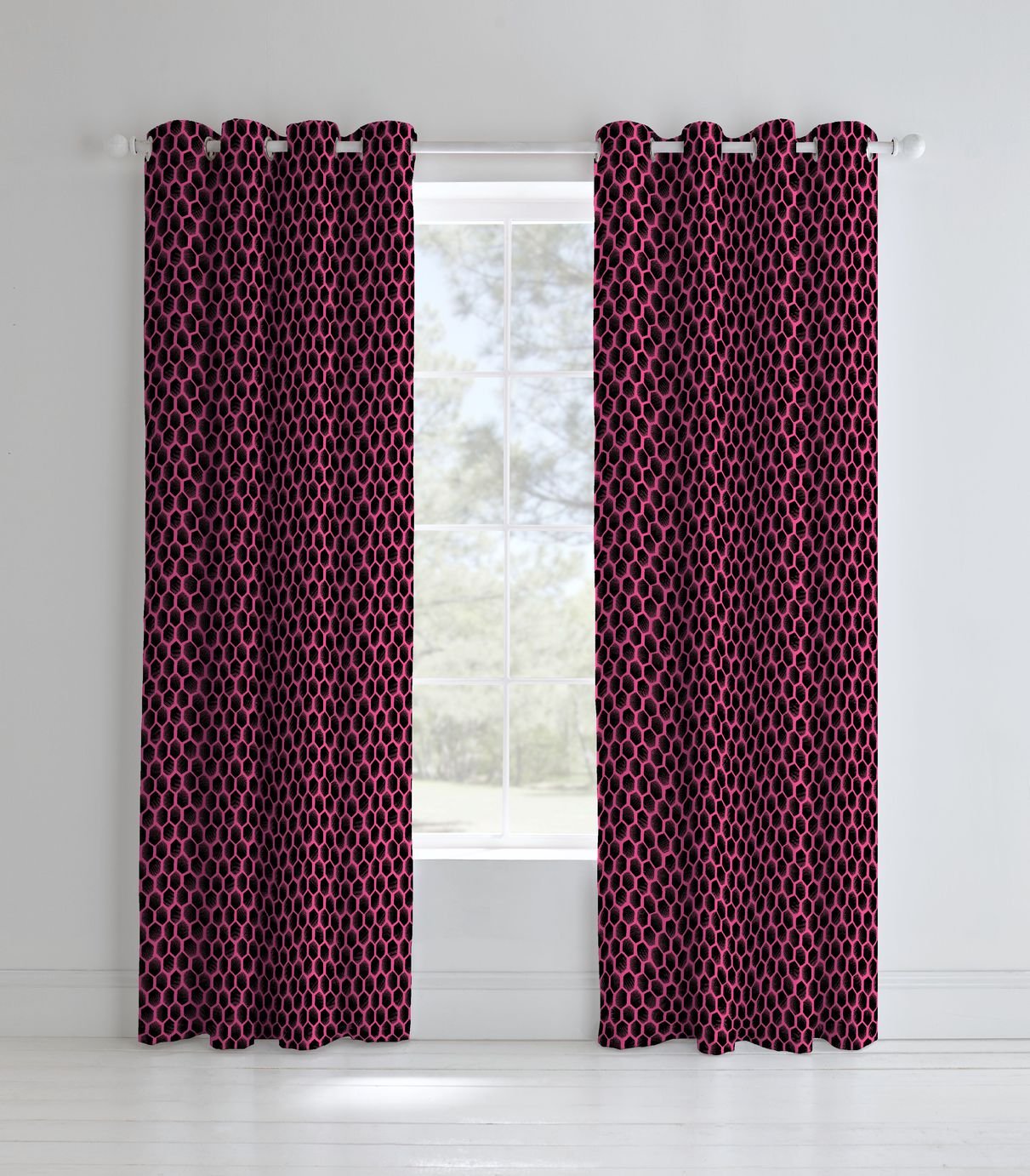 Catherine Lansfield Neon Football Eyelet Curtains -168x183cm Review