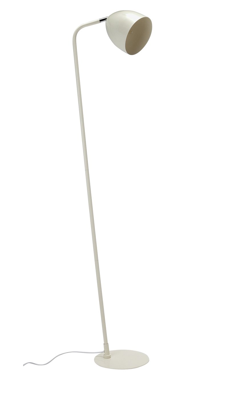 Argos Home Metal Pastel Floor Lamp - Cream