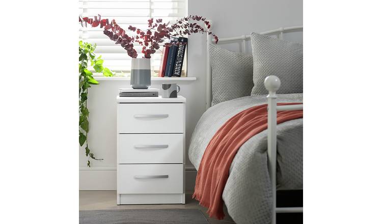 3 drawer deals bedside table argos