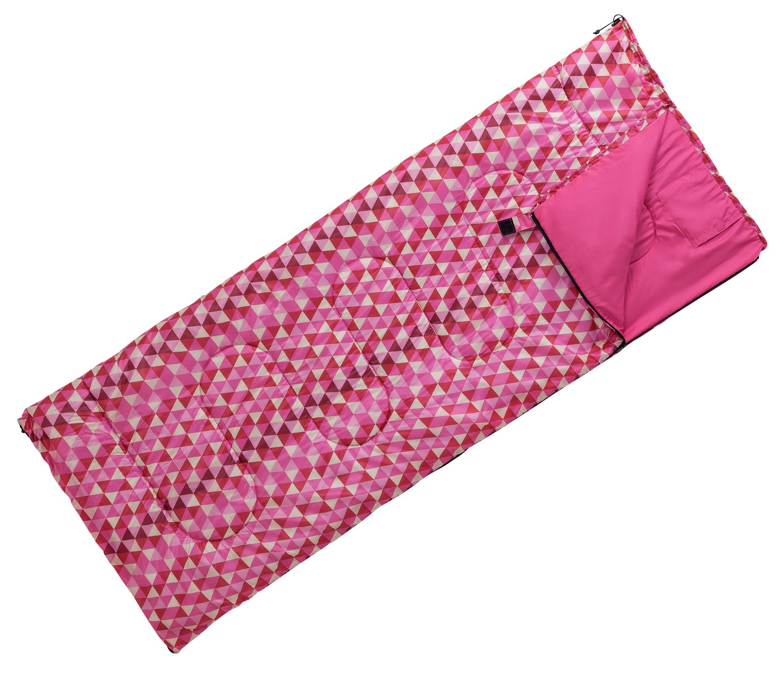 Pro Action 300GSM Sleeping Bag - Aztec Pink