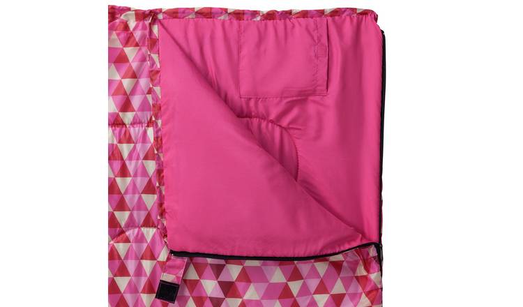 women's pink sleeping bag