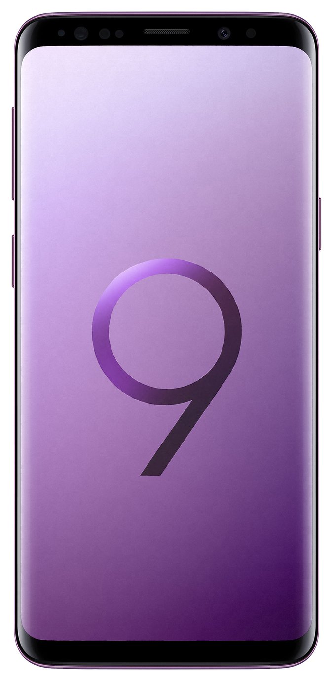 SIM Free Samsung Galaxy S9 64GB Mobile Phone - Lilac Purple