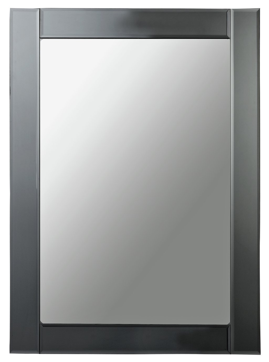 Argos Home Bevelled Mirror - Smoke Grey