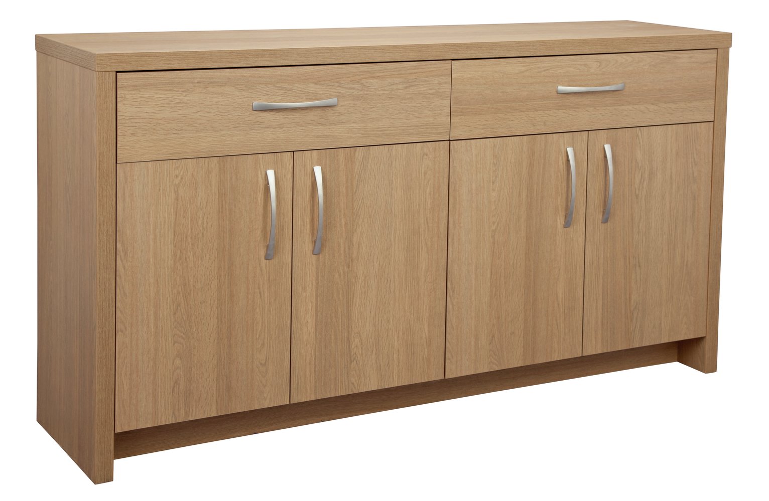 Argos Home Venice 4 Door 2 Drawer Sideboard Oak Effect (7909070