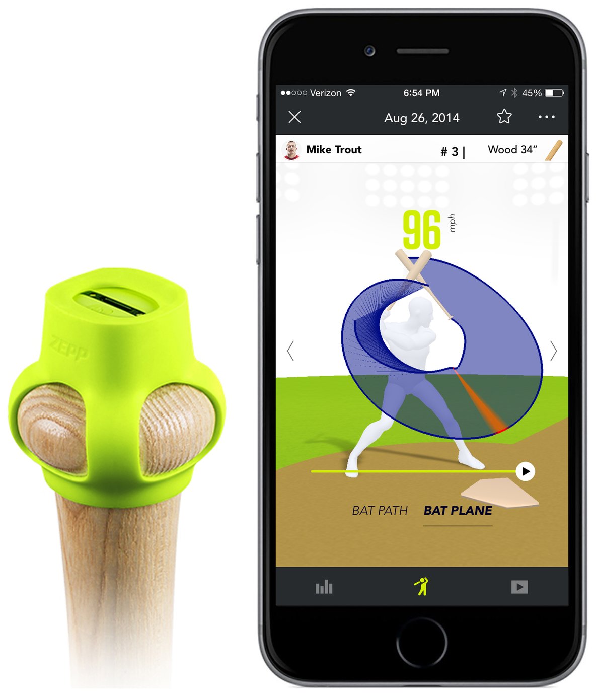 Zepp 2 Baseball Swing Tracker