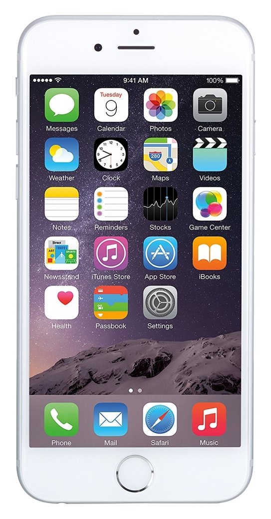 SIM Free iPhone 6 64GB Refurbished Mobile Phone - Silver