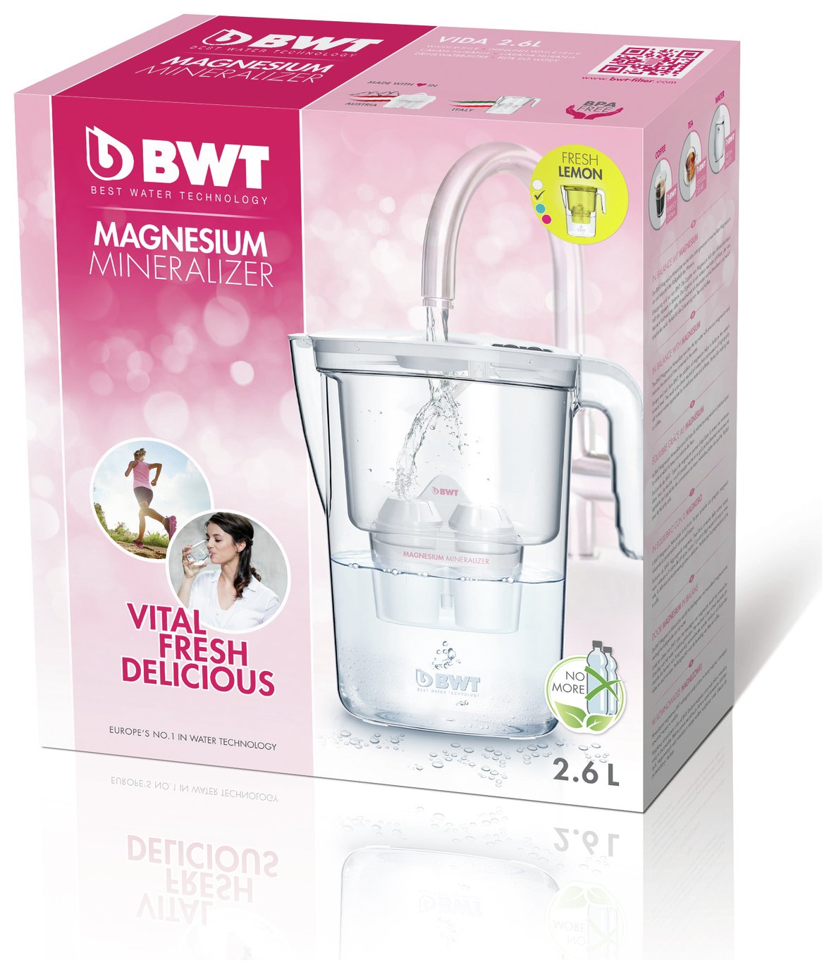 BWT Vida 2.6L Water Filter Jug Reviews