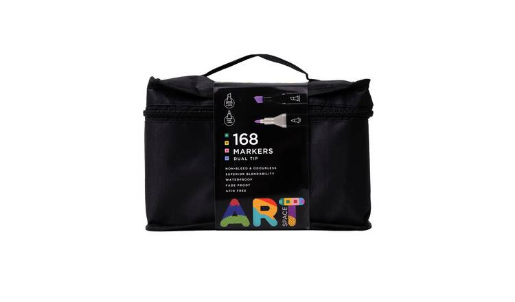 ArtSpace 168 Pieces Dual Tip Marker Set