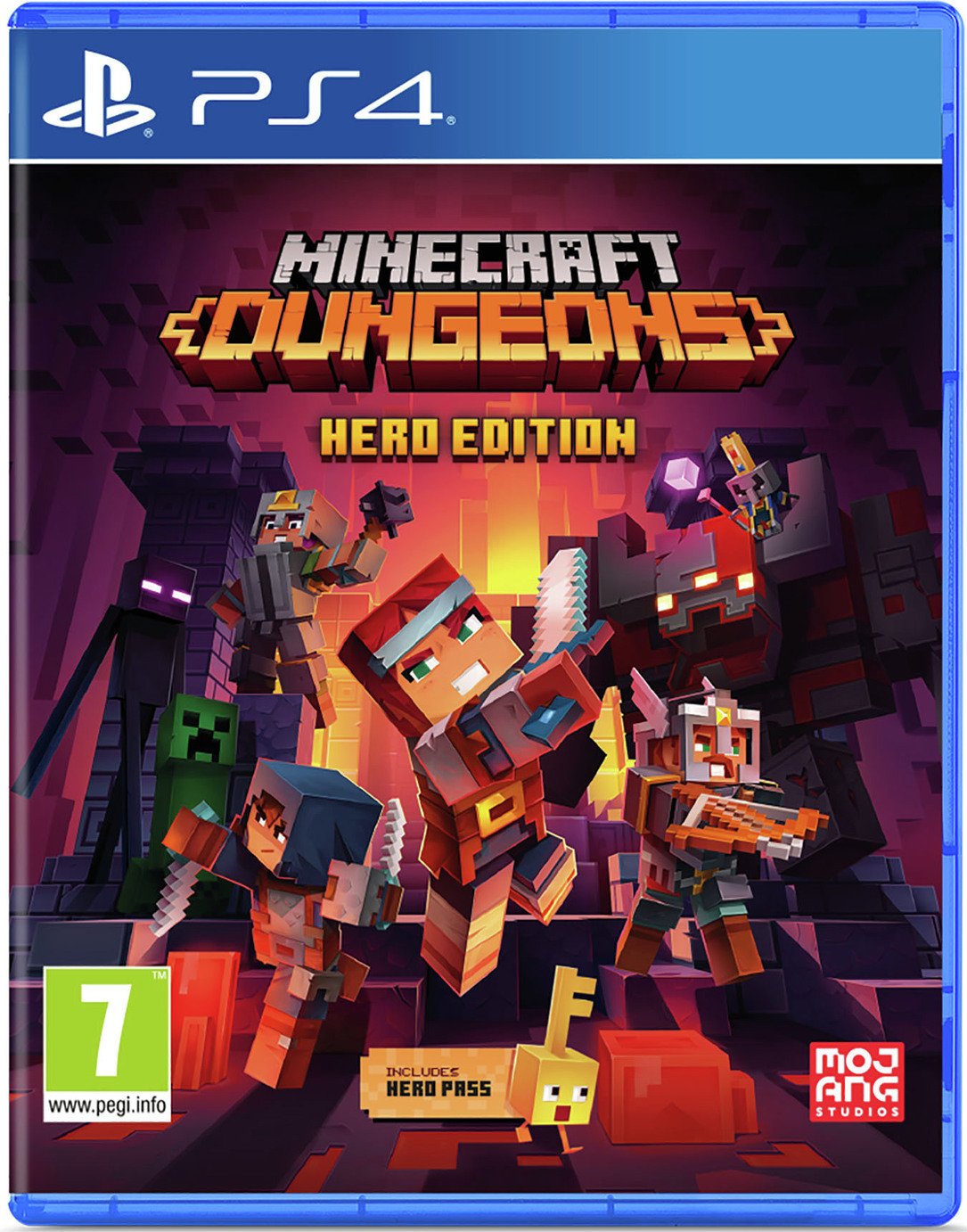 minecraft dungeons playstation 4 store