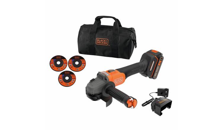 Black+Decker Brushless Grinder with Accessories