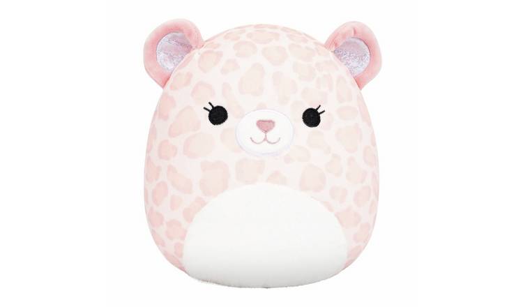 Squishmallows 7.5-Inch Phaedra The Peach Leopard Soft Toy