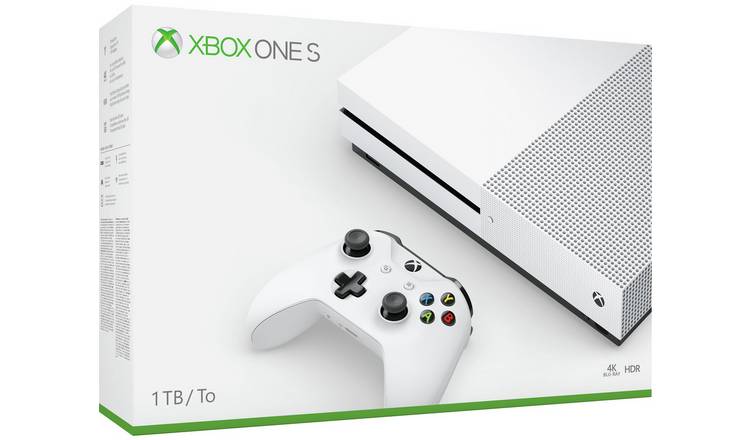 Buy Xbox One S 1tb Console White Xbox One Consoles Argos