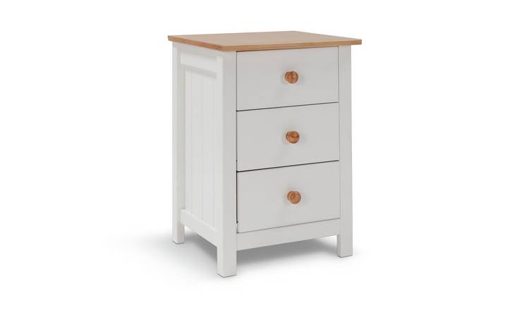 Pine bedside on sale cabinet argos