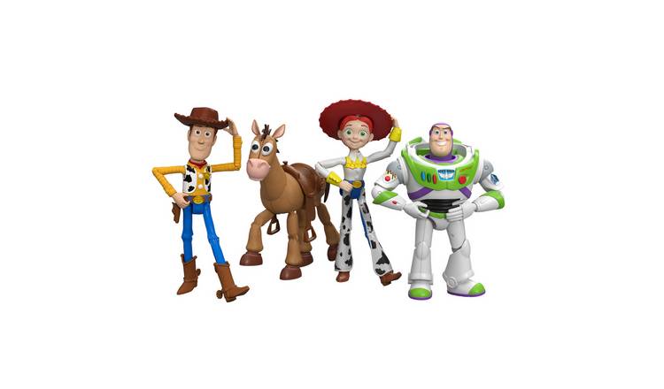 Disney & Pixar Toy Story 4 pack - Woody Jessie Bullseye & Buzz
